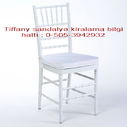 tiffany sandalye kiralama